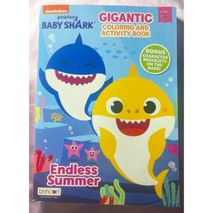 BabyShark Gigantic Coloring & Activity Book